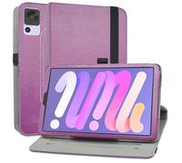 MAMA MOUTH Compatible con DOOGEE T20 Mini Funda,Cuero Sintético Rotación de 360 Grados de Función de Soporte para Alldocube iPlay 50 Mini Pro 8.4 Inch Tablet,Púrpura