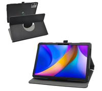 MAMA MOUTH Compatible con TECLAST Artpad Pro Funda,de Cuero PU con rotación de 360°Funda para HUION Kamvas Slate 13,Color Negro