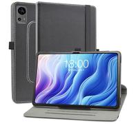 MAMA MOUTH Compatible con TECLAST T60 Funda,Cuero Sintético Rotación de 360 Grados de Función de Soporte para TECLAST T60 2023 / Oukitel OT5 / Oukitel OT5s 12 Inch Tablet,Negro