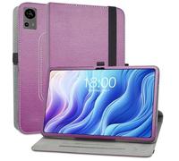 MAMA MOUTH Compatible con TECLAST T60 Funda,Cuero Sintético Rotación de 360 Grados de Función de Soporte para TECLAST T60 2023 / Oukitel OT5 / Oukitel OT5s 12 Inch Tablet,Púrpura