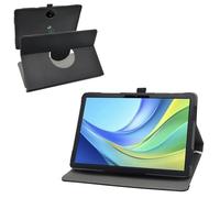 MAMA MOUTH Compatible con Yicty C107 Funda,de Cuero PU con rotación de 360°Funda para HiGrace C107/HiGrace C108 de 10,1 Pulgadas Tableta,Color Negro