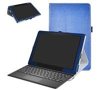 Mama Mouth - Funda de Piel sintética para portátil DELL Latitude 5285 (12,3 Pulgadas, HD IPS Touch) 2 en 1 Azul Azul Oscuro