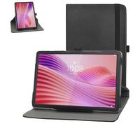 MAMA MOUTH Funda giratoria para Lenovo Tab TB311FU con soporte giratorio de 360 grados con bonito patrón para tabletas Lenovo Tab TB-311FU /TB-311XU 2025 de 10.1 pulgadas, color negro