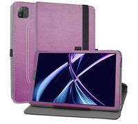 MAMA MOUTH Funda para Acer Iconia Tab A10 Funda,Cuero Sintético Rotación de 360 Grados de Función de Soporte Case Coque para Acer Iconia Tab A10 (A10-21) 10.1 Pulgadas Tablet,Púrpura