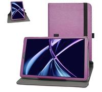 MAMA MOUTH Funda para Acer Iconia Tab A10, soporte giratorio de 360 grados con bonito patrón para tablet Acer Iconia Tab A10-21 de 10.1 pulgadas, morado