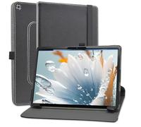 MAMA MOUTH Funda para CHUWI Hi10 MAX,Cuero Sintético Rotación de 360 Grados de Función de Soporte Case Coque para CHUWI Hi10 MAX 12.95 Pulgadas Tablet,Negro