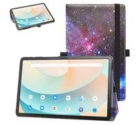 MAMA MOUTH Funda para TCL TAB 10 Gen 2, TECLAST T40Air, funda de piel sintética con soporte plegable para tabletas TCL TAB 10 Gen 2/TECLAST T40Air de 10.4 pulgadas, Galaxy