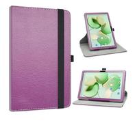 MAMA MOUTH Protectora giratoria 360°Funda para Digma Kids A10 10.1 Pulgadas Tableta,Violeta