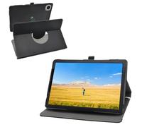 MAMA MOUTH rotación de 360° Funda para TCL Tab 8 NXTPAPER 5G/Samsung Galaxy Tab A11 SM-X133/TCL Tab Lite 9132S/TCL Tab 8 Gen 2/RebotAi A9/Lenovo Tab One de 8,7 Pulgadas Tableta,Negro