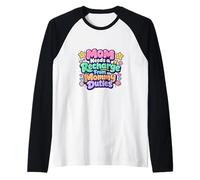 Mamá Necesita Una Recarga De Mamá Deberes - Best Mom Mama Mommy Camiseta Manga Raglan