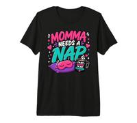 Mamá Necesita una Siesta, mamá cansada, no moleste a Las Mujeres Divertidas Camiseta Premium
