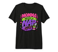 Mamá Necesita una Siesta, mamá cansada, no moleste a Las Mujeres Divertidas Camiseta Premium