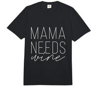 Mamá Necesita Vino Divertido mamá Adulto Bebida día de la Madre Comfort Colors Adult Heavyweight T-Shirt