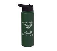 Mama Needs A Lemon Drop - Divertido cóctel para mamá estresada Stainless Steel Insulated Water Bottle