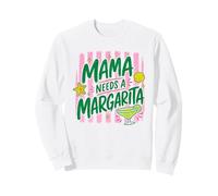 Mama Needs Margarita Fun Mom Beach Drink Design Sudadera