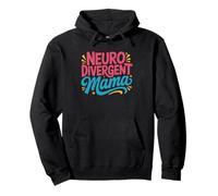 Mamá Neurodivergente Tdah Sudadera con Capucha