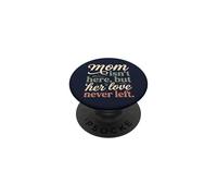 Mamá no está aquí, Pero su Amor Nunca dejó Memorial 3 PopSockets PopGrip Adhesivo