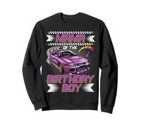 Mama of The Birthday Boy Race Car Party Family Matching Sudadera