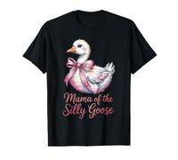 Mama of The Silly Goose Lindo Día de la Madre Mamá Mujeres Niñas Camiseta gráfica económica