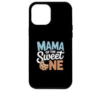 Mama of The Sweet One Cookies and Milk 1er Cumpleaños Familia Carcasa para iPhone 12 Pro MAX