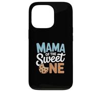 Mama of The Sweet One Cookies and Milk 1er Cumpleaños Familia Carcasa para iPhone 13 Pro