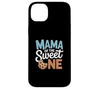 Mama of The Sweet One Cookies and Milk 1er Cumpleaños Familia Carcasa para iPhone 14 Plus