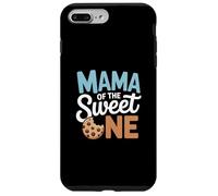 Mama of The Sweet One Cookies and Milk 1er Cumpleaños Familia Carcasa para iPhone 7 Plus/8 Plus