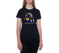 Mamá Osa del Orgullo Gay Camiseta Negro para Mujeres De Manga Corta con Cuello Redondo