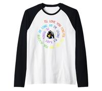 Mamá Oso LGBT, te amaré para Siempre, te querré para Siempre Camiseta Manga Raglan