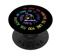 Mamá Oso LGBT, te amaré para Siempre, te querré para Siempre PopSockets PopGrip Adhesivo