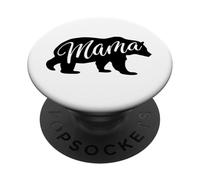 Mamá Oso | Mama Bear PopSockets PopGrip Adhesivo