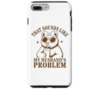 Mamá Oso Que Suena como El Problema De Mi Marido Esposa Divertida Esposa Carcasa para iPhone 7 Plus/8 Plus