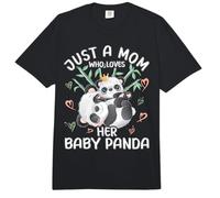 Mamá Panda ama Solo a una Madre Que ama a su bebé Panda Comfort Colors Adult Heavyweight T-Shirt