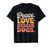 Mama Perro De Rescate Refugio Camiseta