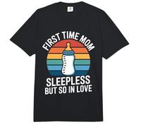 Mamá Primera Vez Sin Dormir Pero Tan Enamorada Comfort Colors Adult Heavyweight T-Shirt