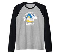 Mamá Profesional de Voleibol Camiseta Manga Raglan