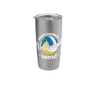 Mamá profesional de voleibol Vaso térmico de acero inoxidable de doble pared