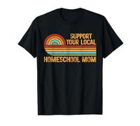Mamá Que Estudia en casa, Apoyo Retro, enseñanza, Aprendizaje, Orgullosa mamá Camiseta