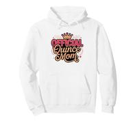 Mamá Quince Oficial Humor Quinceañera Insignia Mama Orgullo Sudadera con Capucha