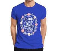 Mama Sein ist Mein liebstes Chaos Muttertag Herren T-Shirt, azul, XXL