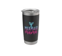 Mamá sirena Vaso térmico de acero inoxidable de doble pared