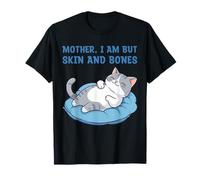 Mamá, Soy Pero Piel y Huesos Gracioso Gato mamá Amante de los Gatos Camiseta
