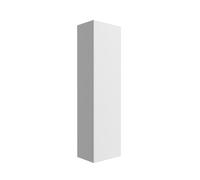 Mama Store Columna Individual Reversible en Kit de Madera con Sistema de Apertura Push and Pull, ingenierizado, Blanco Brillante, Grande