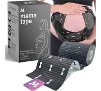 Mama Tape - Soporte para el vientre para embarazo, alivio del dolor pélvico y de espalda, rollo extra ancho de 4 x 16.4 pies de cinta de kinesiología para piel embarazada, soporte para el vientre de