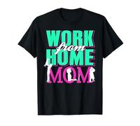 Mamá teletrabajo Vida Moderna Humor multitareas Camiseta