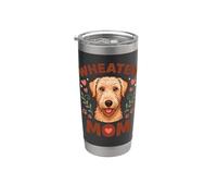 Mamá Terrier de trigo Vaso térmico de acero inoxidable de doble pared