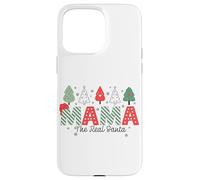 Mama The Real Santa Funny Christmas Family Design Carcasa para iPhone 15 Pro MAX