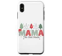 Mama The Real Santa Funny Christmas Family Design Carcasa para iPhone XS MAX