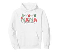 Mama The Real Santa Funny Christmas Family Design Sudadera con Capucha