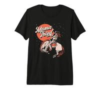 Mama Tried Vintage Rodeo Cowgirl Western Country Music Retro Camiseta Premium